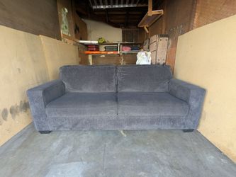 Black upholstery fabric couch