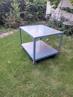 Steel work table