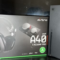 Xbox Série X With Astro A40 Headphones 