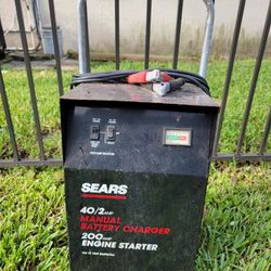 Sears Battery Charger/Starter