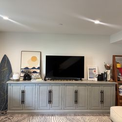 Farmhouse media console