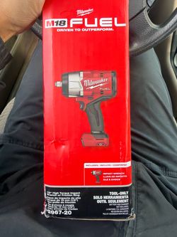 Milwaukee 1/2 high torque impact