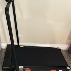 Walking Pad With Handrails