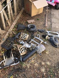 Box of banshee parts