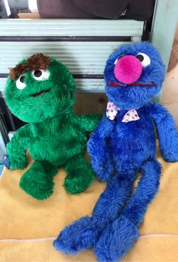 Sesame Street Oscar and Grover