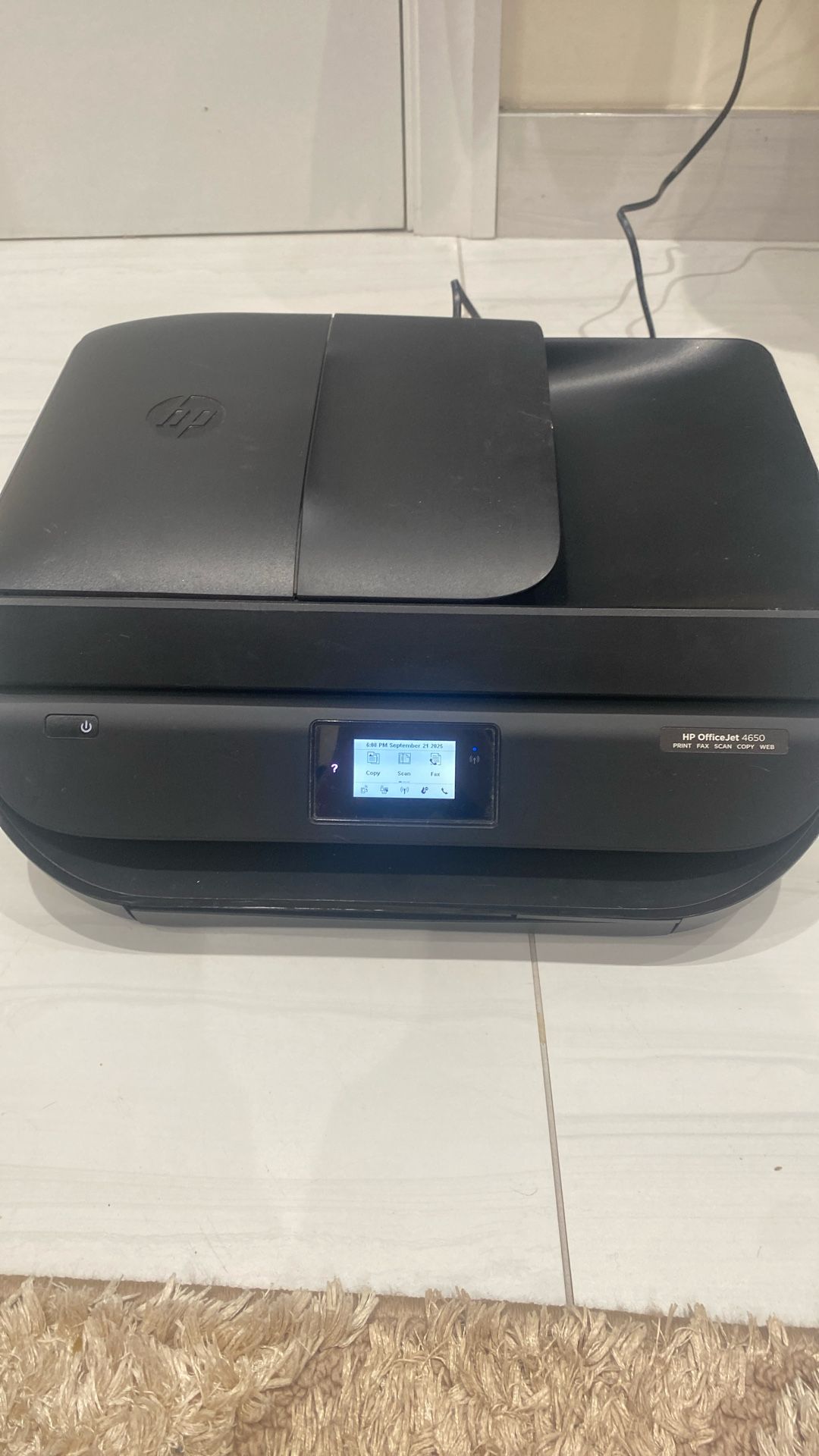 HP OfficeJet 4650 Black Color