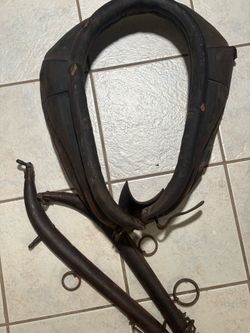 Vintage Authentic Horse Collar and Hames Western Decor Horse Collar and Hames