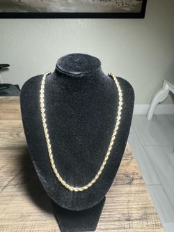 Gold Plated Rope Chain