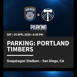 SDFC San Diego Football Club Parking Pass