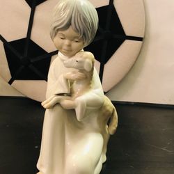 Vintage I Porceval Porcelains Figurine Made In Spain 