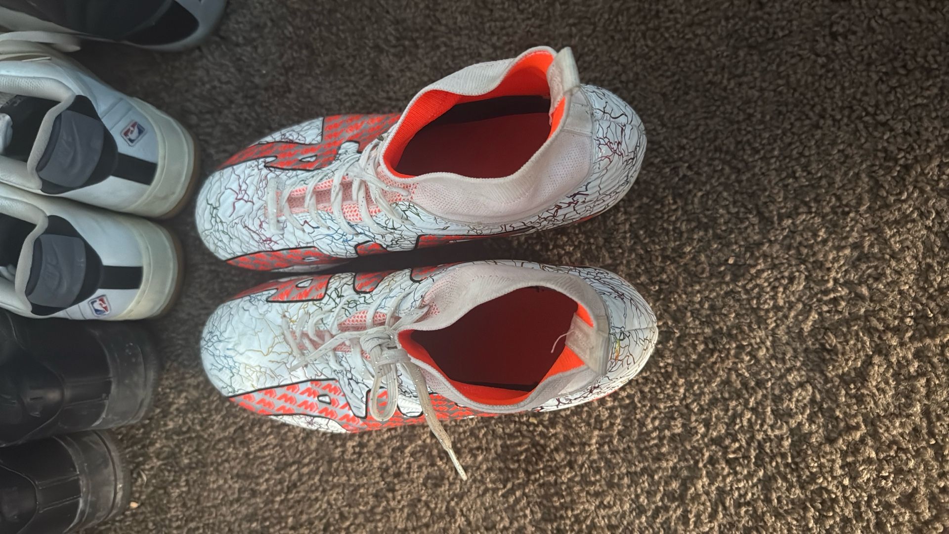 White Cleats