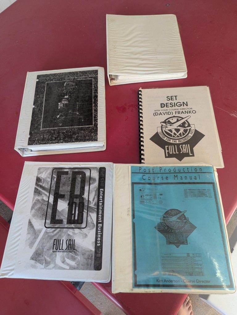 1997 FULL SAIL Media Production Course Materials