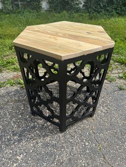 Cool boho side table