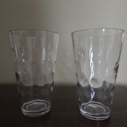 Plastic Tall Glasses Approx 12oz +, New, Giftabkeb, 8 For $10.00, 