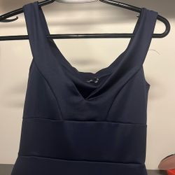 Navy Blue Dress