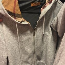 Burberry zip up
