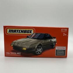 Matchbox Power Grabs 1984 Toyota MR2