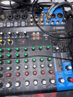 Yamaha MG10XU 10-Channel Mixer with USB & SPX Effects – 100% Working Condition