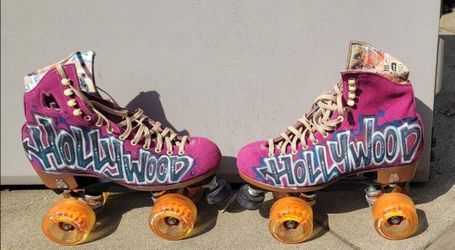 Mint Medium Reidell Moxi Lolly Roller Skates sz 7 In Super Popular Discontinued Color