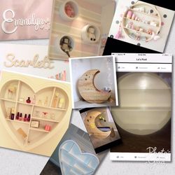 Customized furniture/wall decor /names for kids room