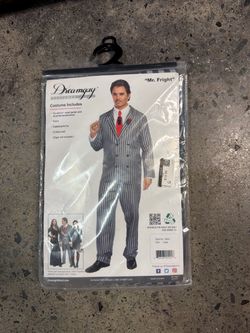 🎃 "Mr. Fright" Men's Halloween Costume (Gomez Addams Style) – Size Large