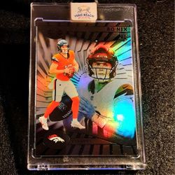 Bo Nix 2024 Panini Illusions Rookie DENVER BRONCOS NFL 