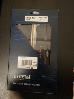 Cruscial 16gb ddr4 ram