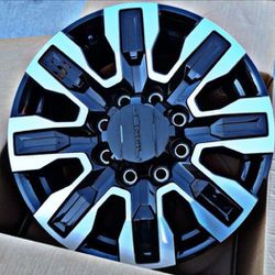 2024 GMC DENALI 2500 AT4 RIMS OEM NEW.....
( 8 LUG )

