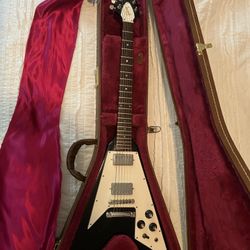 1979 Gibson Black Flying V Guitar