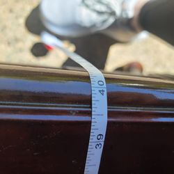 Mahogany and Glass Coffee Table