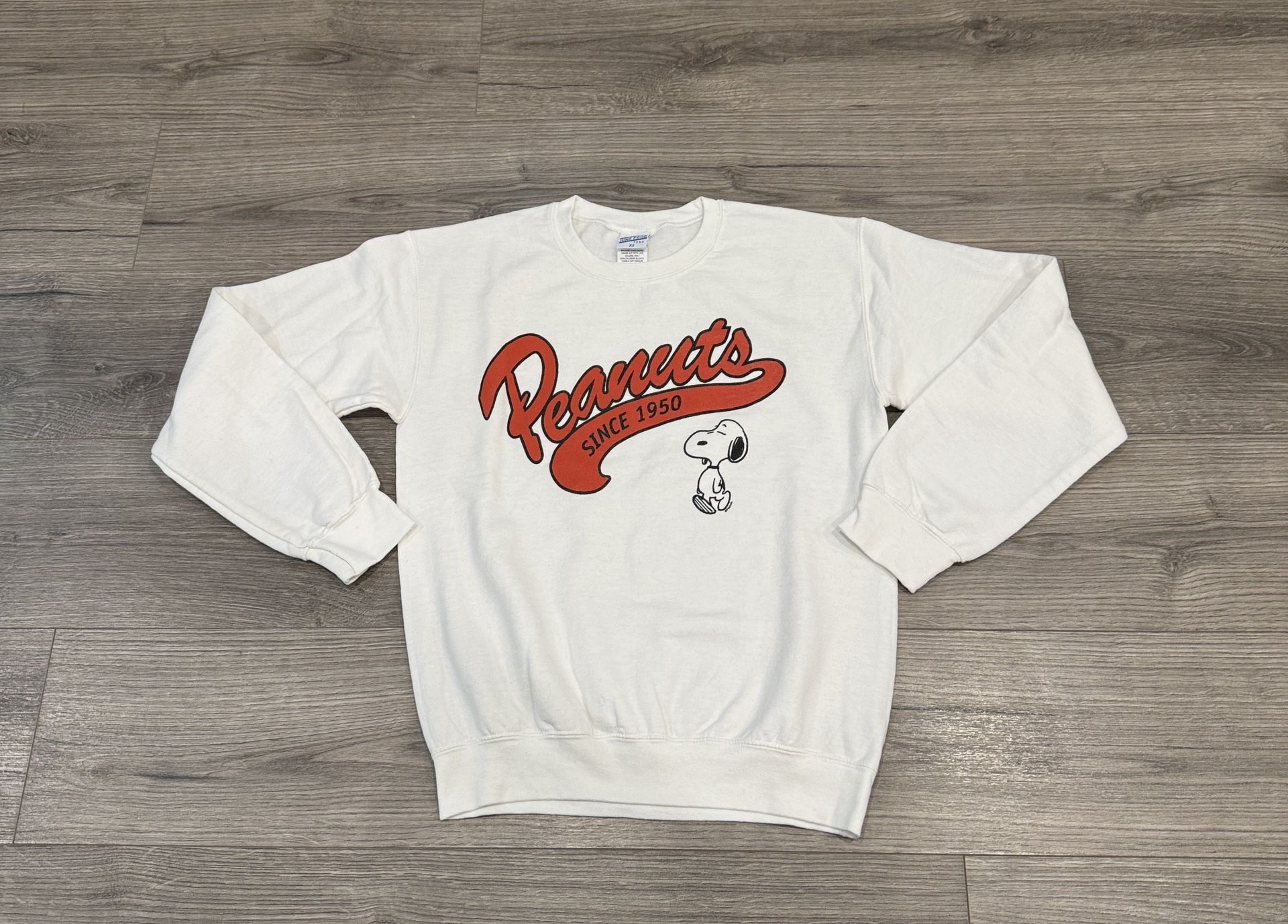 Junk Food Clothing Peanuts Snoopy Sweatshirt Women’s Size Extra Small