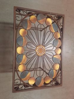 Metal Moon Phase Wall Art Decor