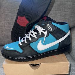 Griffey SB Size 10 Nike Teal Shoes