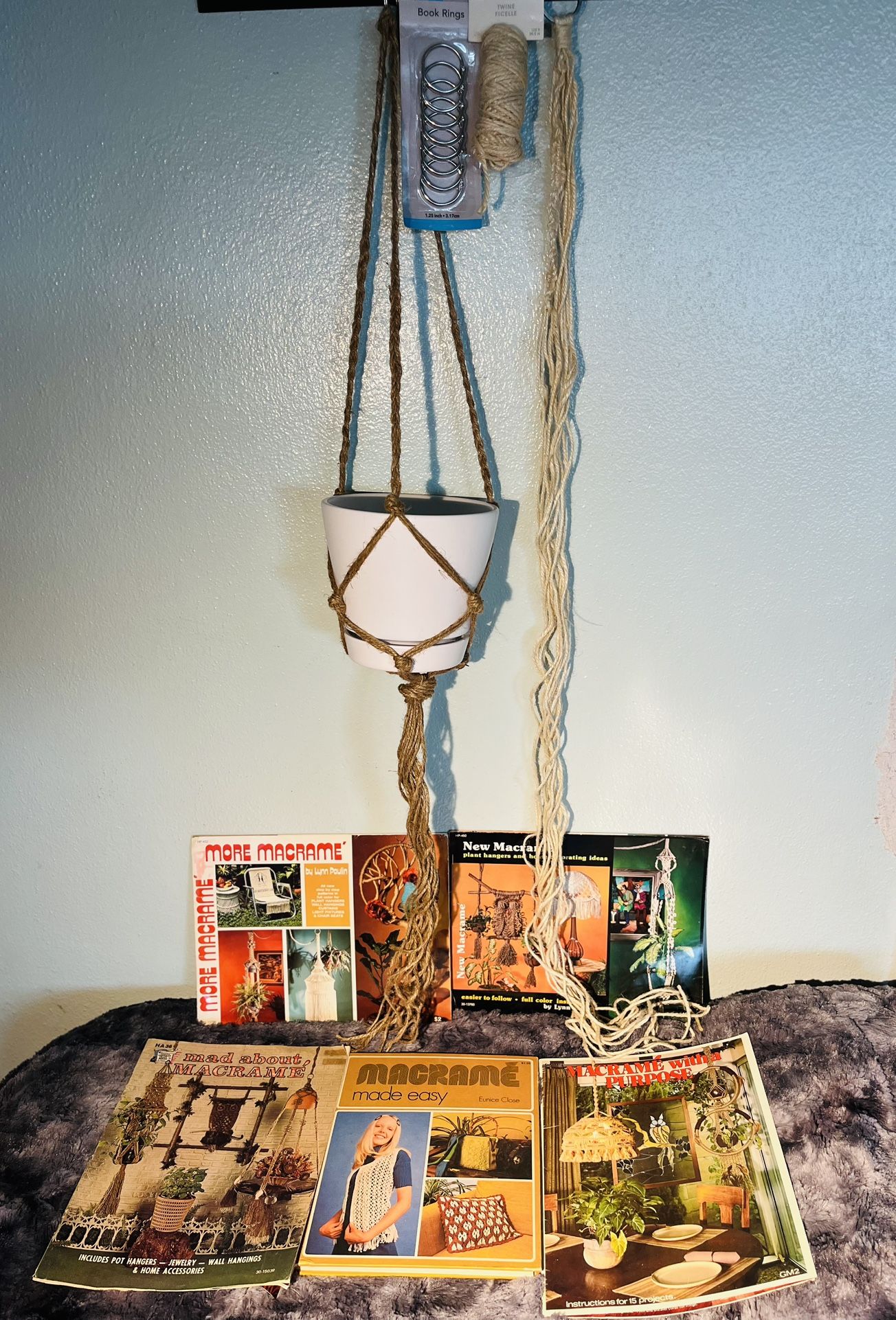 🌿✨ Vintage Macramé Arts & Crafts Kit ✨🌿
