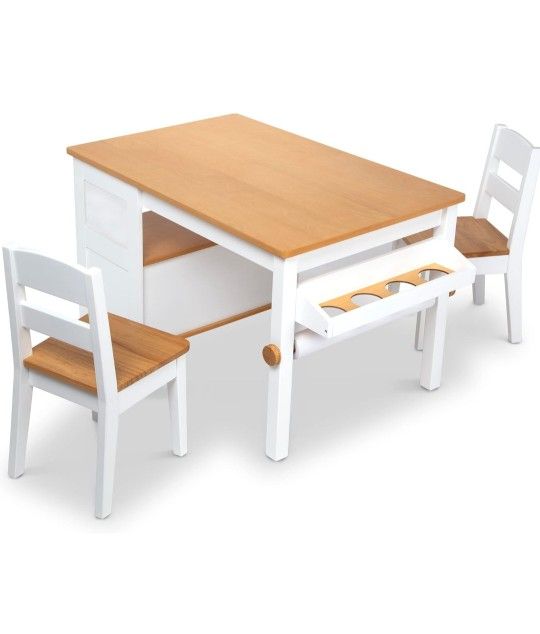 Wooden Are Table And Chairs 
