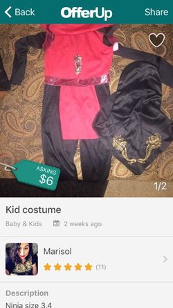 Ninja costume
