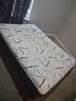 Queen Mattress, box spring and frame