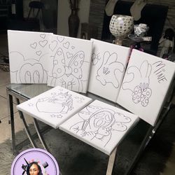 Valentine paint kits