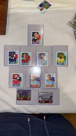 Stamps vini, messi, ronaldo, dembele world cup 2026