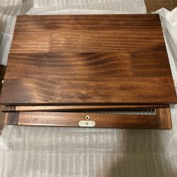 Wood Break Box with Window (2 Tier)