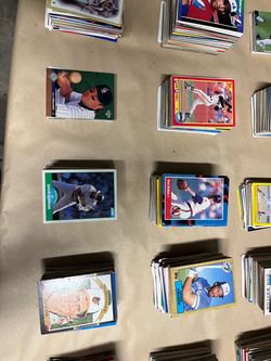 Huge lot of baseball, football, basketball and hockey cards