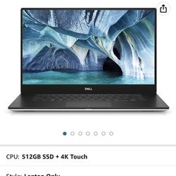 Dell 2in1 XPS 15 with stylus