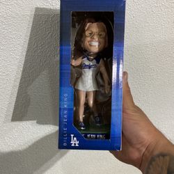 Billie Jean King  Dodgers  Bobbyhead