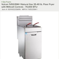 Gas Floor Fryer 