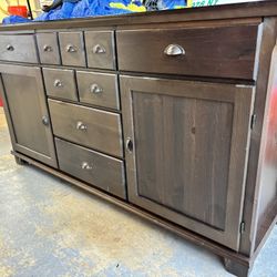Espresso Storage Cabinet