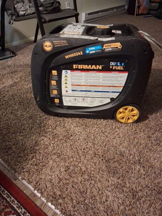 Firman  Dual Fuel Generator