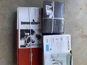 Brand new in box faucets . All 3 For Only 30