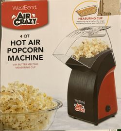 West Bend Air Crazy Popcorn Maker Machine - 82471R
