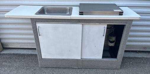  Stove , Sink Counter Removable Kitchenette  Pod