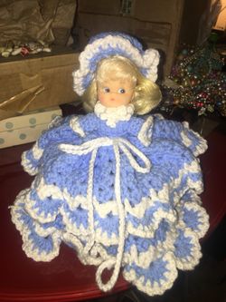 Vintage handmade remade doll
